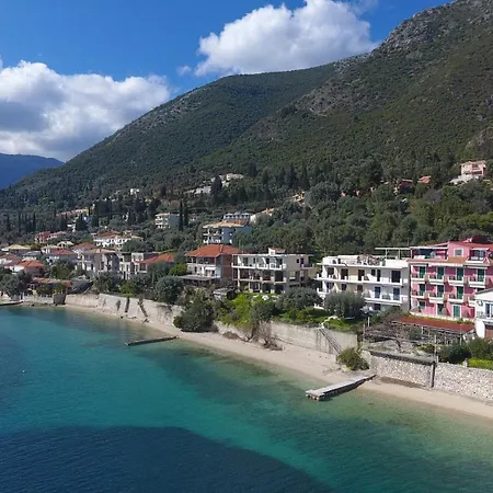 شقة Agoritsa Beachfront With Its Own Pontoon نيدري